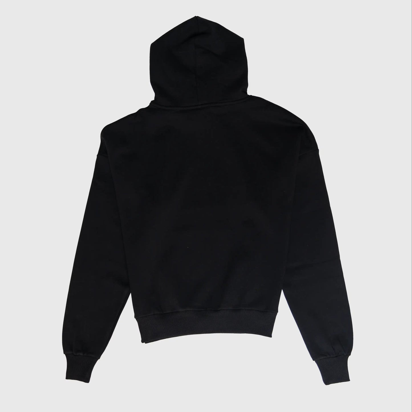 BLACK OVERSIZED PLATTE HOODIE