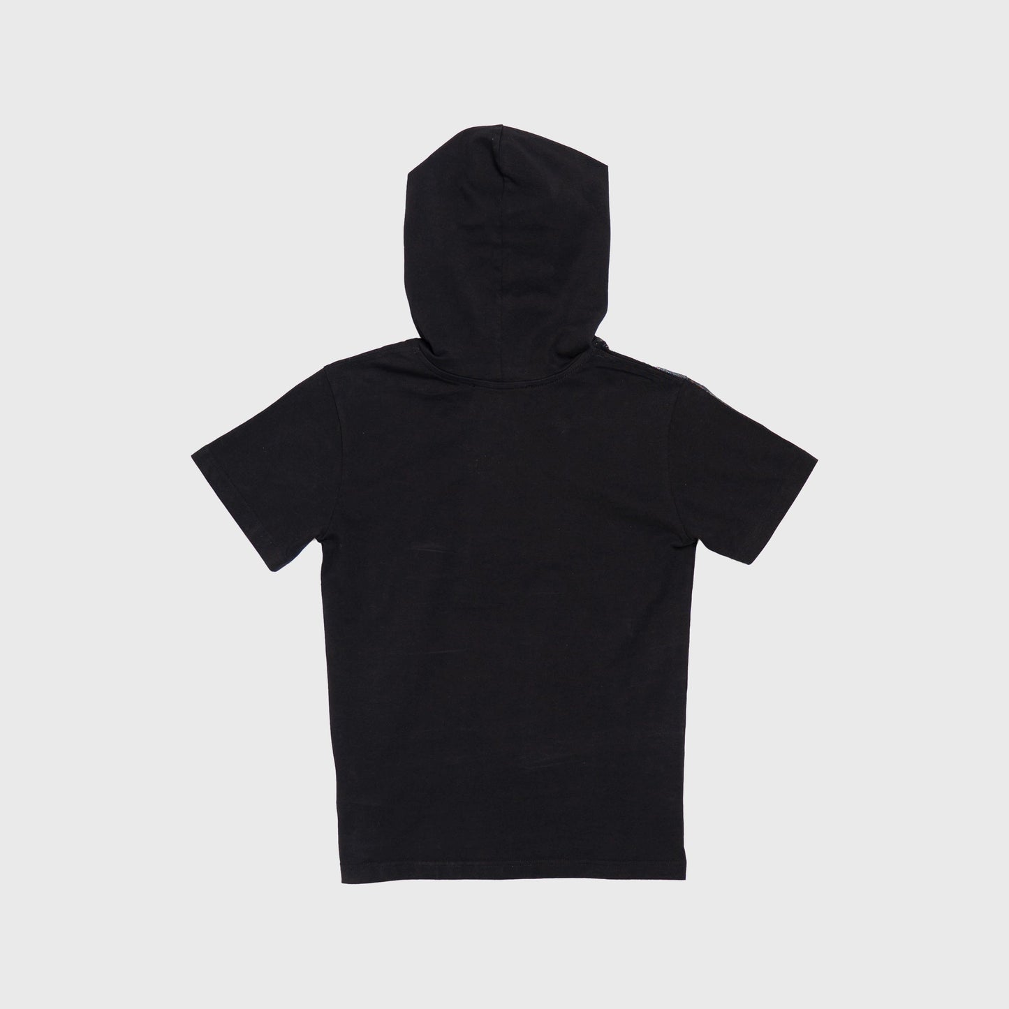 GAUGE HOODED T-SHIRT BLACK – IDEN