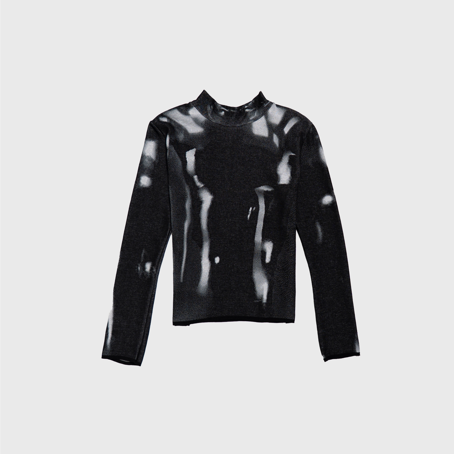 LATEX FINE KNIT TURTLENECK – IDEN