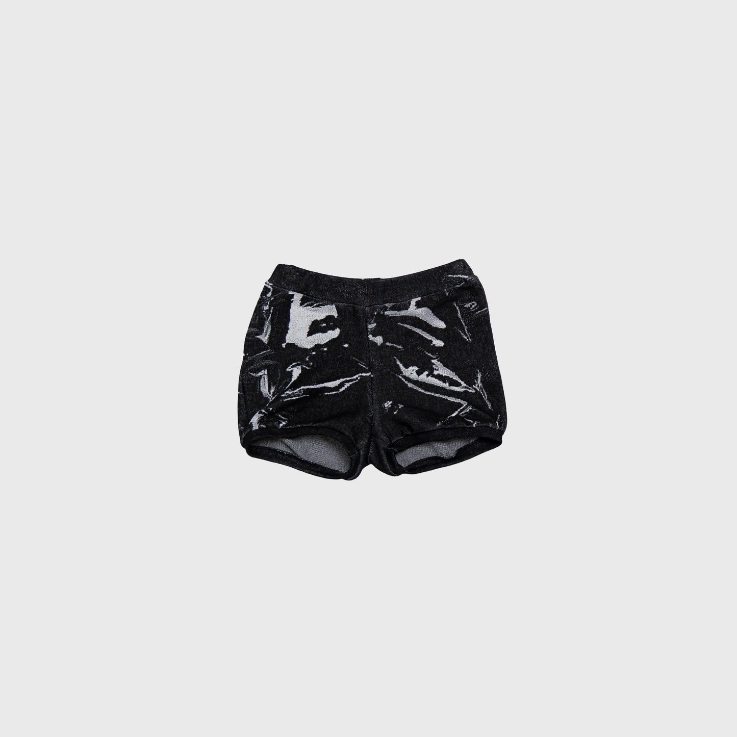 LATEX FINE KNIT SHORTS – IDEN