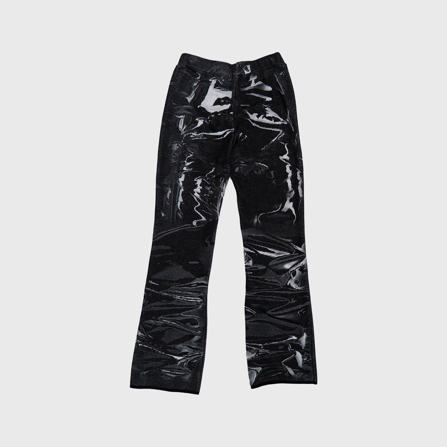LATEX FINE KNIT TROUSERS – IDEN