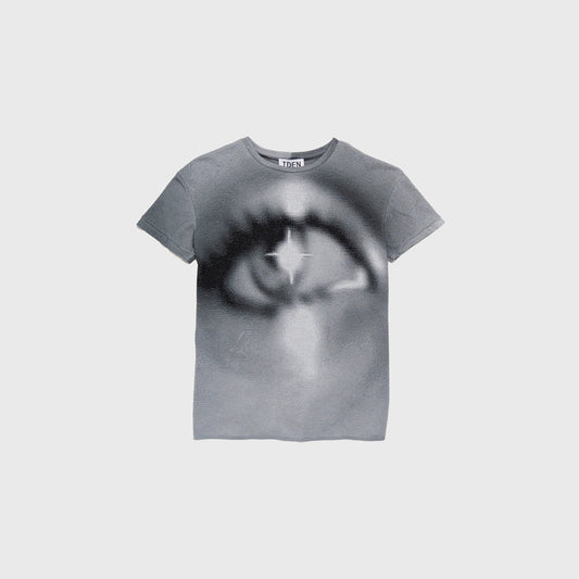 FLARE FINE KNIT T-SHIRT – IDEN