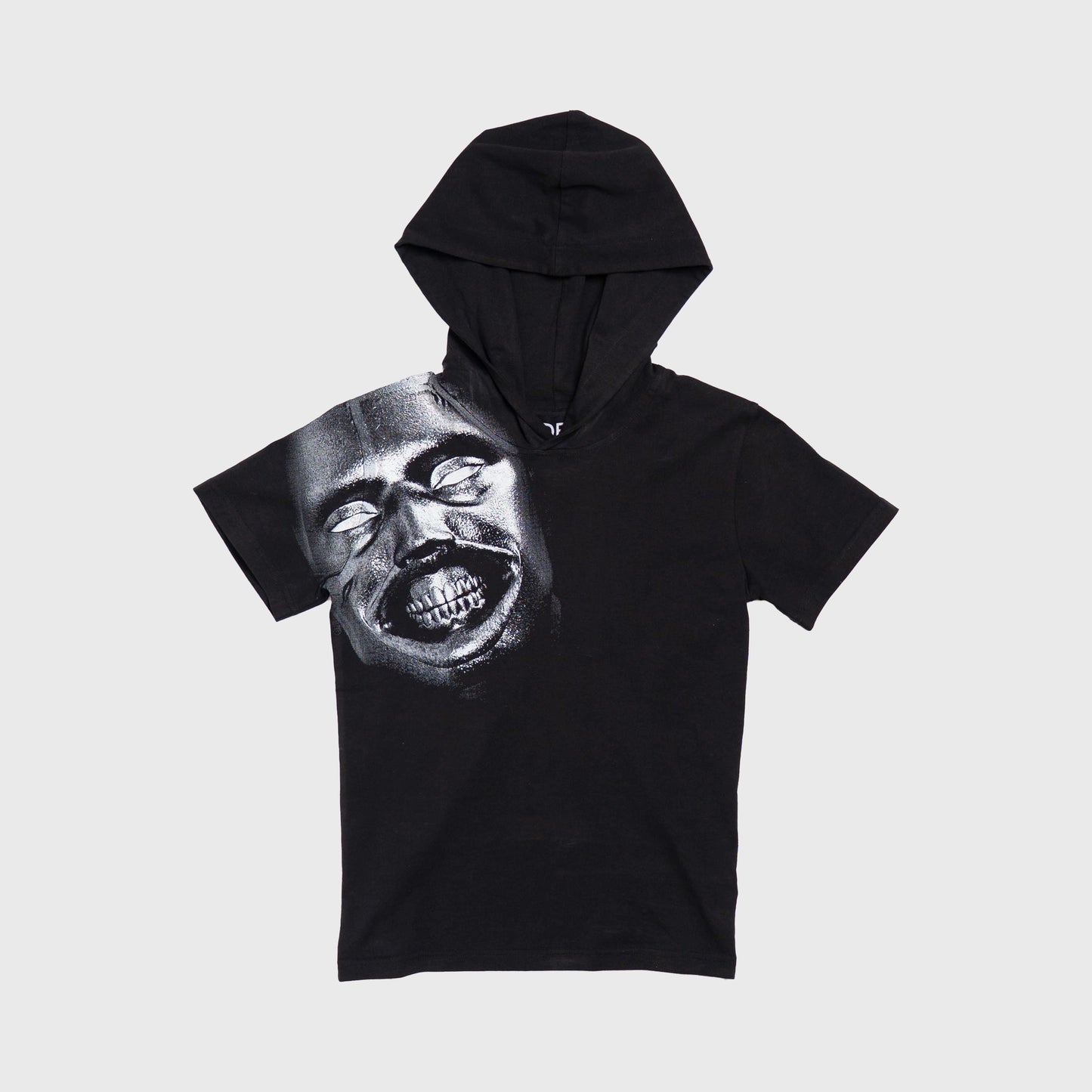 GAUGE HOODED T-SHIRT BLACK – IDEN