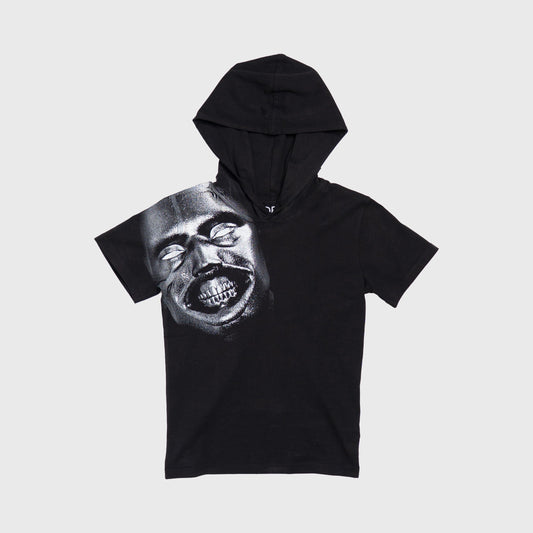 GAUGE HOODED T-SHIRT BLACK – IDEN