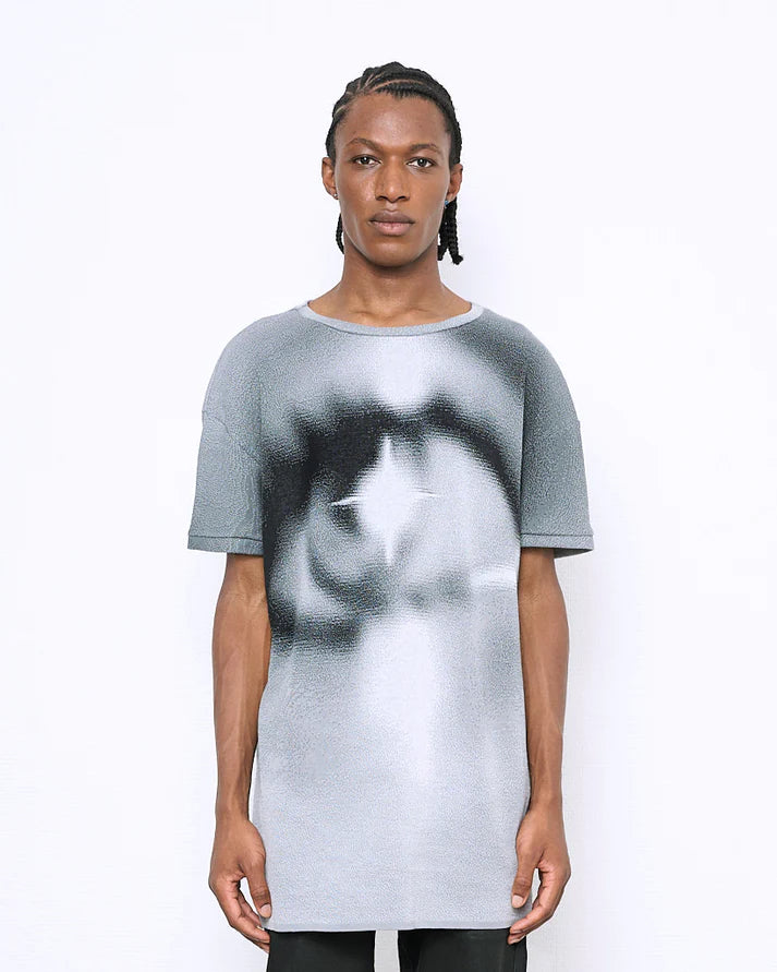 FLARE FINE KNIT T-SHIRT – IDEN